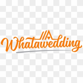 Wat 19419 Whataweddings Logo Tilt Orangegrey Rgb, HD Png Download - whataburger logo png