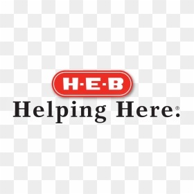Heb Helping Here , Png Download, Transparent Png - heb logo png
