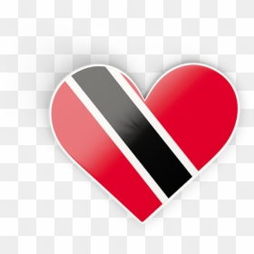 Download Flag Icon Of Trinidad And Tobago At Png Format - Trinidad And Tobago Flags Heart Shape, Transparent Png - trinidad flag png