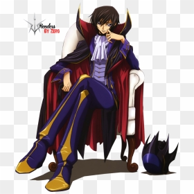 Thumb Image - Lelouch Vi Britannia Throne, HD Png Download - lelouch png