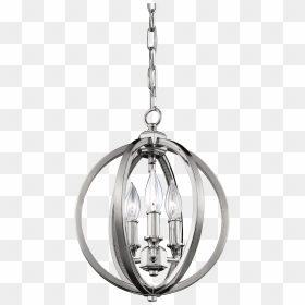 Transparent Chandelier Silhouette Png - Pendant Light, Png Download - chandelier silhouette png