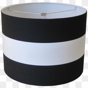 Striped Lamp Shade 6, HD Png Download - black and white stripes png