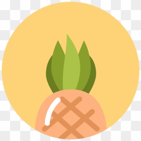 Pineapple Icon - Tropical Icon Png, Transparent Png - pineapple emoji png