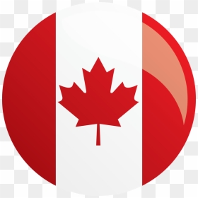 Flag Of Canada, HD Png Download - red circle .png