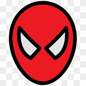 Spider Man Face Drawing, HD Png Download - spiderman symbol png