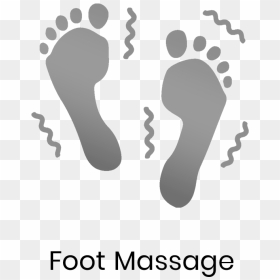 Foot Massage Foot Massage Is Traditional Method To - Footprint Emoji, HD Png Download - dress emoji png
