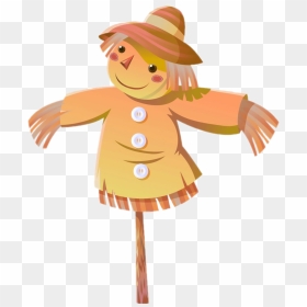 Man Of Straw Clipart , Png Download - Straw Man Clipart, Transparent Png - scarecrow clipart png