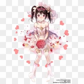 Love Live Yazawa Nico Wedding Dress Awakening Bride - Nico Yazawa Fanart Wedding, HD Png Download - love live nico png