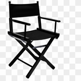 Directors Chair Png - Director Chair Back View, Transparent Png - directors chair png