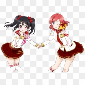 Love Live Maki And Nico Render, HD Png Download - love live nico png