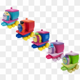 Bob The Train Family Adventure Toy Figure, Train Pack - Family Bob The Train Toys, HD Png Download - toy train png