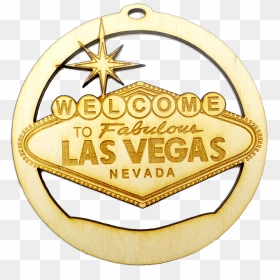 Personalized Welcome To Las Vegas Sign Ornament - Welcome To Las Vegas Sign, HD Png Download - welcome to las vegas sign png