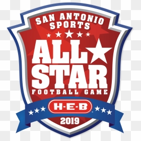San Antonio All Star Football Game 2019, HD Png Download - heb logo png