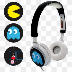 Casque Stéréo Pac Man Pixels 3 Faces Teknofun - Pac Man Ghosts, HD Png Download - pac man ghost png