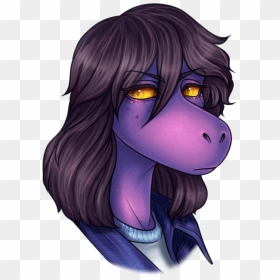 Deltarune Susie Fan Art, HD Png Download - undertale dog png