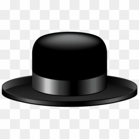 Transparent Fedora Clipart - Black Hat Transparent Background, HD Png Download - hat clipart png
