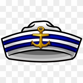 Hats Clipart Ship Captain - Sailor Hat Clipart Png, Transparent Png - captain png