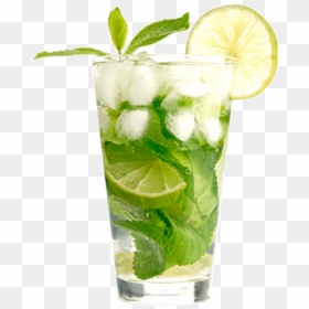 Mojito Cocktail Png, Transparent Png - lime wedge png