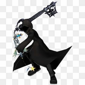 Hooded Roxas Render By Renzo Senpai-d9aw6lo - Kingdom Hearts Hooded Roxas, HD Png Download - roxas png
