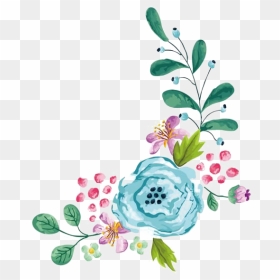 Flower Watercolor Art Png Image - Watercolor Flower Png Transparent, Png Download - flower illustration png