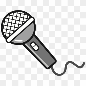 Karaoke Clipart Open Mic Night - Microphone Clipart, HD Png Download - karaoke night png