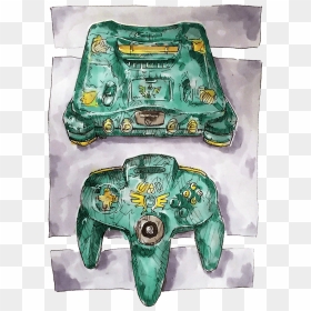 Game Controller, HD Png Download - nintendo 64 controller png