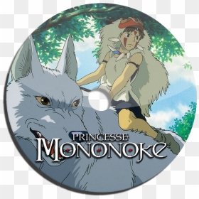 Princess Mononoke San And Wolf , Png Download - Princess Mononoke, Transparent Png - princess mononoke png