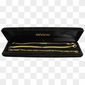 Revlon Gold Tone Chain Bracelets Set Of Three With - Chain, HD Png Download - revlon logo png
