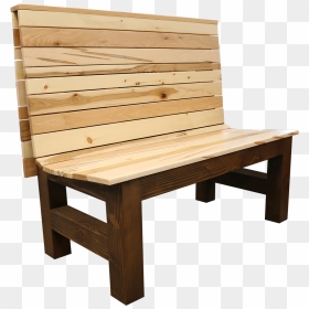 Outdoor Bench, HD Png Download - wood plank sign png