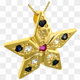 Pendant, HD Png Download - gold glitter star png
