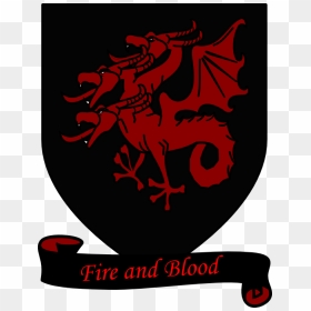 Dragon Blood And Fire, HD Png Download - targaryen sigil png