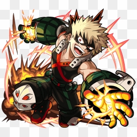 Bakugou My Hero Academia Characters, HD Png Download - bakugou png