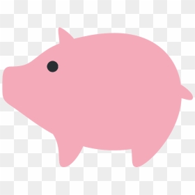 Pig Emoji Clipart - Twitter Pig Emoji, HD Png Download - pig emoji png