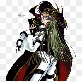 Render Lelouch Y C - Mutuality Clamp Works In Code Geass, HD Png Download - lelouch png