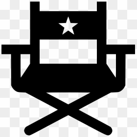 Directors Chair - Portable Network Graphics, HD Png Download - directors chair png