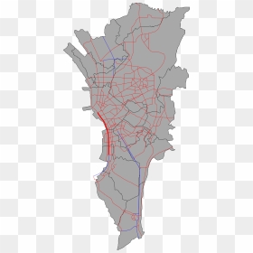 Commonwealth Quezon City Map, HD Png Download - roxas png