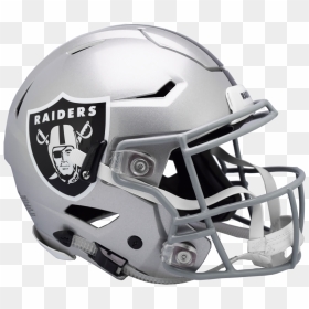 Raiders Speed Flex Helmets - New Raiders Helmet, HD Png Download - black football helmet png