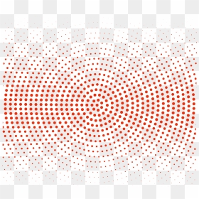 Halftone Circle Vector Png, Transparent Png - dotted arrow png