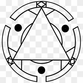 Fullmetal Alchemist Alchemy Symbol, HD Png Download - transmutation circle png