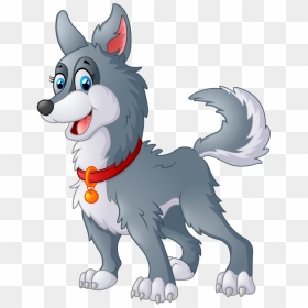 Alpha Dog Clipart Clipart Download Cartoon Animals - Imagen De Un Perro Animado, HD Png Download - undertale dog png