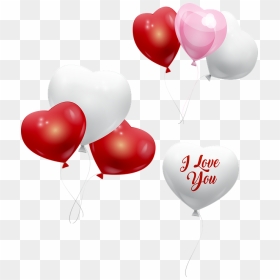 Globos San Valentin Png, Transparent Png - heart balloons png