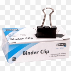 Binder Clips 12 Mm, HD Png Download - binder clip png
