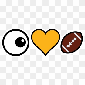 Wp I Love Football Yellow Emoji - Love, HD Png Download - football emoji png