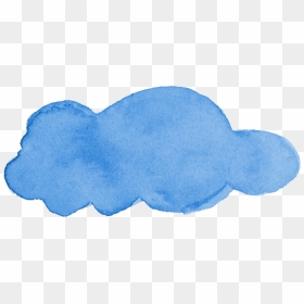 Marine Mammal, HD Png Download - blue clouds png