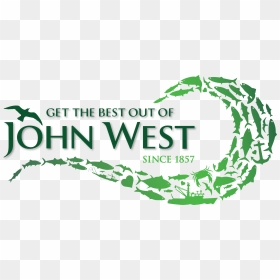 John West Logo Strap W Fish - John West Logo, HD Png Download - fish head png