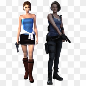 Jill Valentine Re3 - Resident Evil 3 Game Girl, HD Png Download, png  download, transparent png image