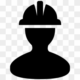 Worker Icon Png, Transparent Png - hardhat png