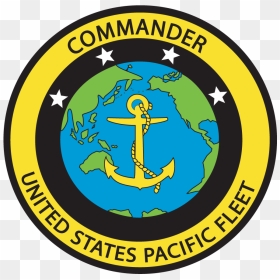 Commander, U.s. Pacific Fleet, HD Png Download - navy anchor png