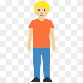 Person Standing Emoji Clipart - Emoji, HD Png Download - arm emoji png
