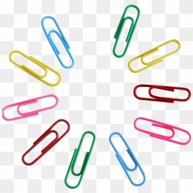Lighter Clip Adhesive - Color Paper Clip Png, Transparent Png - binder clip png